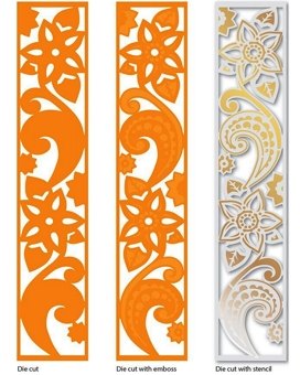 Tonic Studios Tonic Studios Decorative Daffodil Double Detail Die and Stencil Set