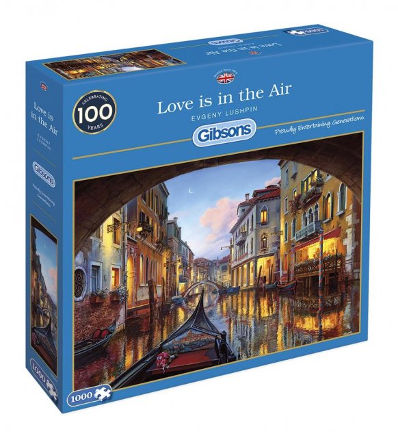 Gibsons Gibsons Love Is In The AIr 1000 Piece jigsaw Puzzle G6264