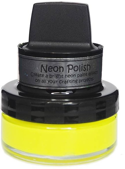 Creative Expressions Cosmic Shimmer Neon Polish Happy Yellow 50ml - £7 off any 3