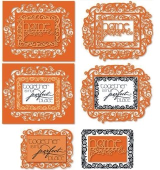 Tonic Studios Tonic Studios Indulgence Home Together Die and Stamp Set