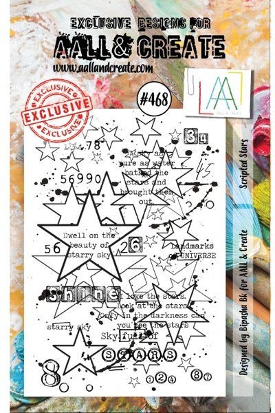 Aall & Create Aall & Create A7 Stamp #468