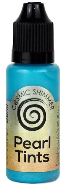 Creative Expressions Cosmic Shimmer Pearl Tints Majestic Teal 20ml 4 For £12.99