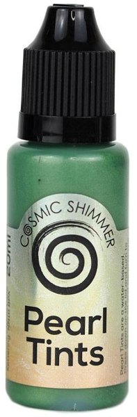 Creative Expressions Cosmic Shimmer Pearl Tints Racing Green 20ml 4 For £12.99