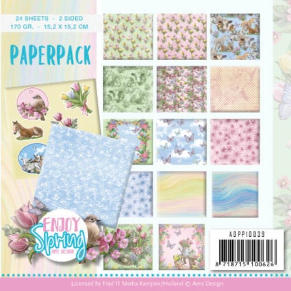 Amy Design Amy Design - Enjoy Spring Paper Pack