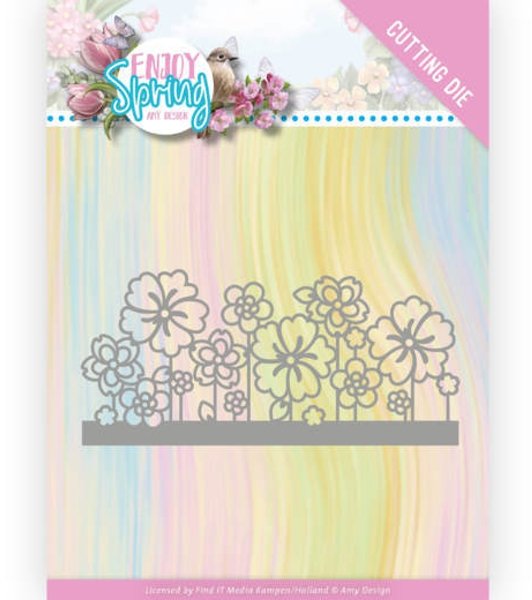 Amy Design Amy Design - Enjoy Spring - Flower Border Die