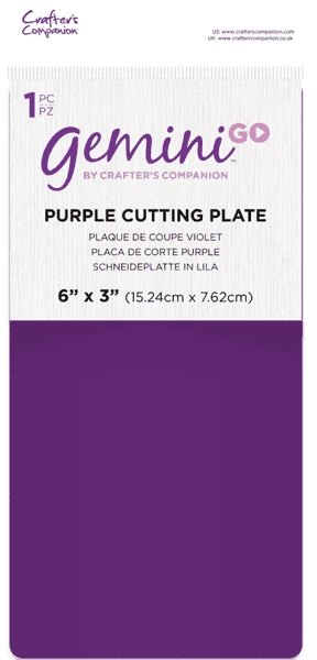 Crafter's Companion Gemini Go Accessories - Purple Cutting Plate (3
