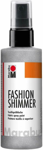 Marabu Marabu Fashion Design Shimmer Spray 100ml Silver 3 For £17.99