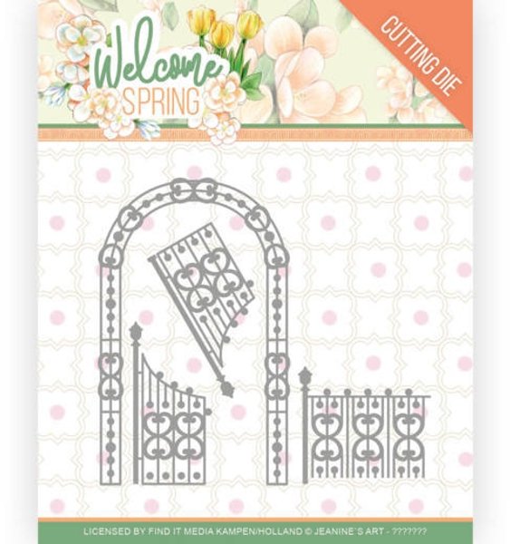Jeanine's Art Jeanine's Art – Welcome Spring - Arch and Fence Die