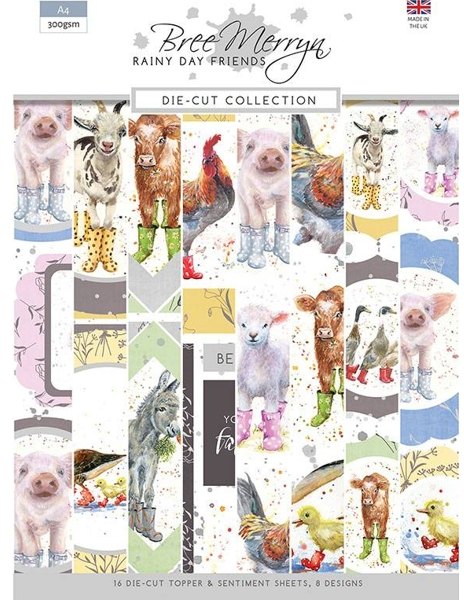 Creative Expressions Bree Merryn Rainy Day Friends – Die-Cut Collection