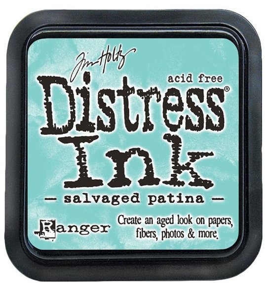 Creative Expressions Tim Holtz Distress Ink Pad Salvaged Patina 4 For £24