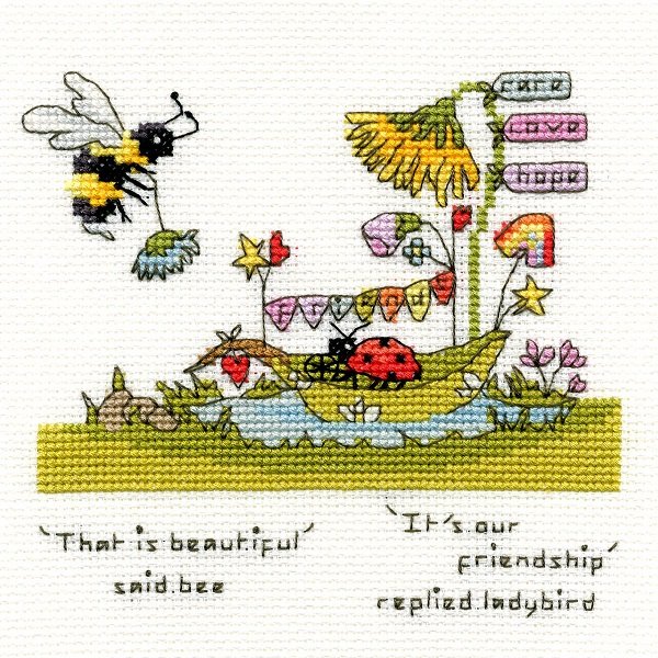 Bothy Threads Bothy Threads Beautiful Friendship Counted Cross Stitch Kit XETE3