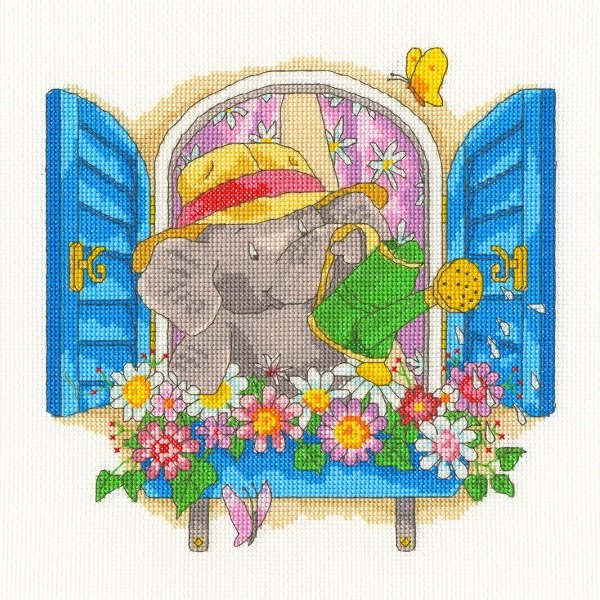 Bothy Threads Bothy Threads Bloomin' Lovelly Counted Cross Stitch Kit XEL10