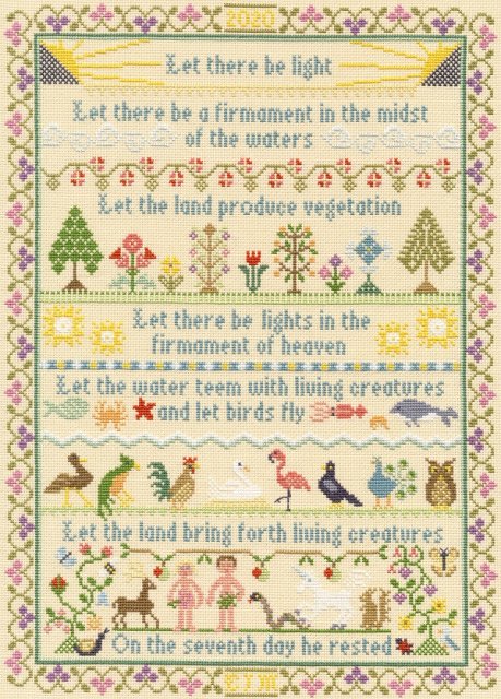 Bothy Threads Bothy Threads Let There Be Light Sampler Counted Cross Stitch Kit XBD17