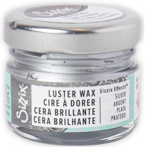 Sizzix Sizzix Effectz - Luster Wax, Silver, 20ml £4 Off Any 3