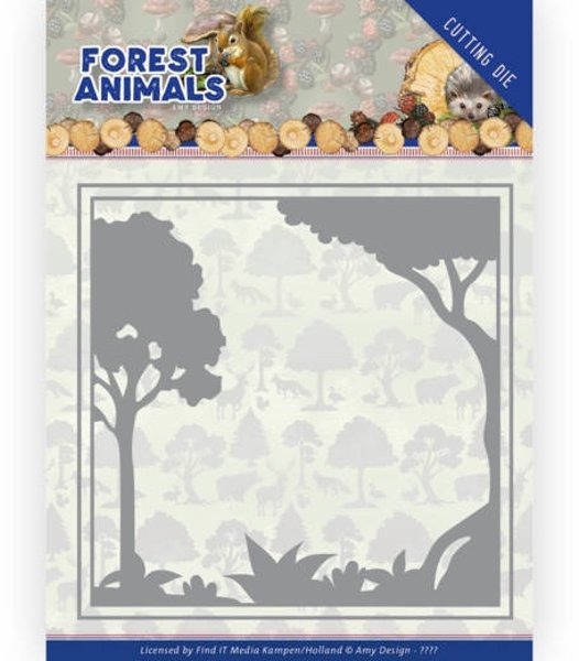 Amy Design Amy Design – Forest Animals - Forest Frame Die