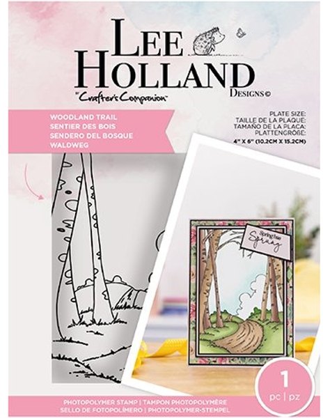 Crafter's Companion Lee Holland Photopolymer Stamp - Woodland Trail