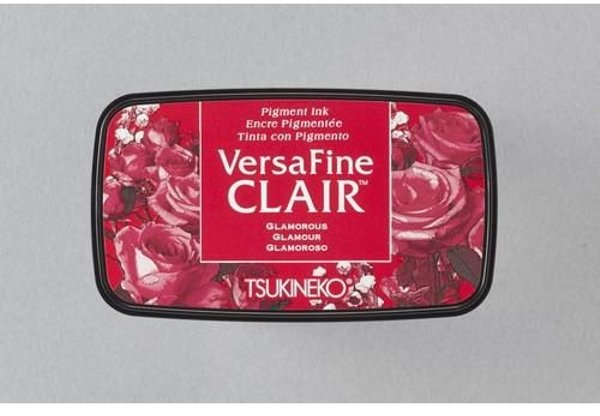 Tsukineko Versafine Clair ink pad Vivid Glamorous VF-CLA-201 4 For £20