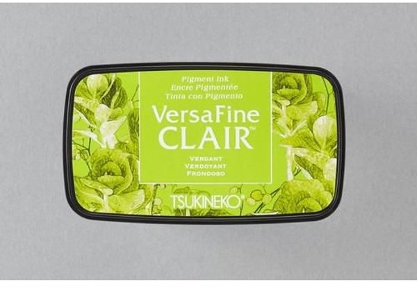 Craft Emotions Versafine Clair ink pad Vivid Verdant VF-CLA-502 4 For £20