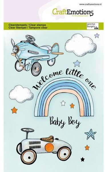 Craft Emotions CraftEmotions Clearstamps A6 - Babyboy