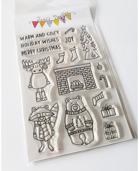Jane's Doodles Jane's Doodles Clear Stamp - Warm and Cozy (JD052)