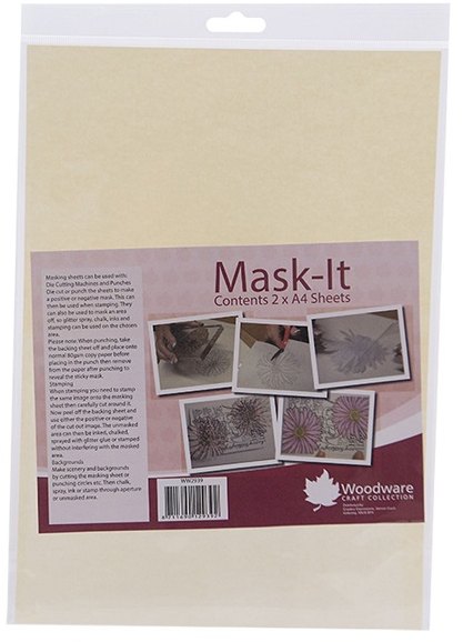 Woodware Woodware Mask-It - 2 x A4 Masking Sheets WW2939