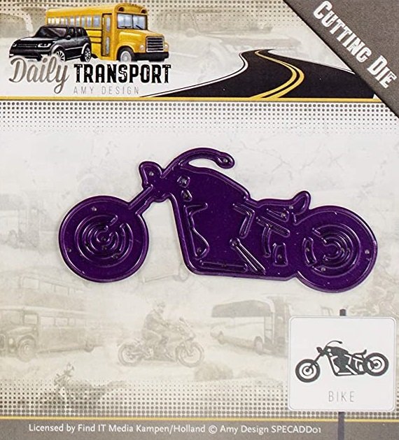 Amy Design Amy Design Daily Transport - Bike (Motorbike) Cutting Die