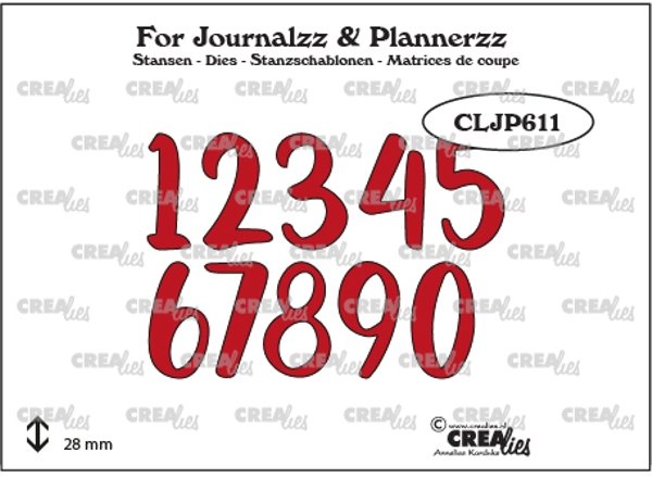 Crealies Crealies Numbers Die No. 5 CLJP611