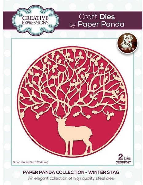 Creative Expressions Creative Expressions Paper Panda Winter Stag Craft Die