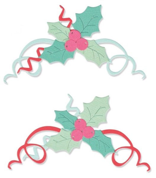 Sizzix Thinlits Die Set 11PK - Boughs of Holly