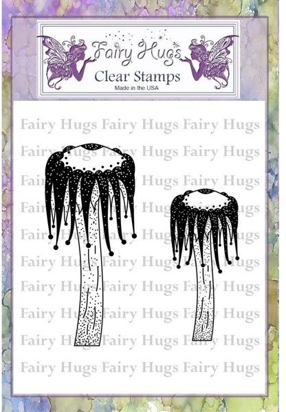 Fairy Hugs Fairy Hugs Stamps - Jester Mushrooms