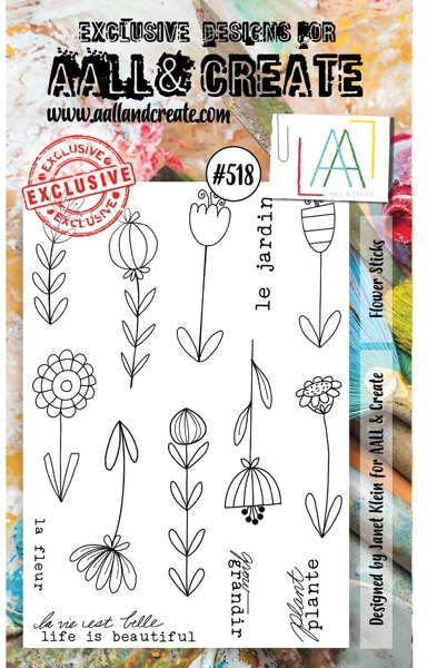 Aall & Create Aall & Create A6 Stamp #518