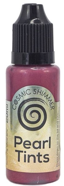 Creative Expressions Cosmic Shimmer Pearl Tints Hearty Red 20ml 4 For £12.99