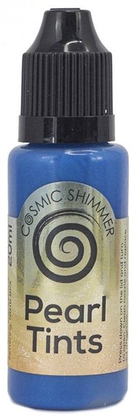 Creative Expressions Cosmic Shimmer Pearl Tints Bold Blue 20ml 4 For £12.99