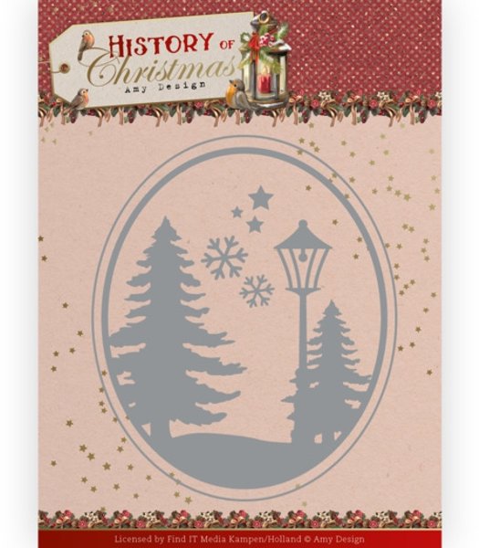 Amy Design Amy Design - History of Christmas - Christmas Landscape Die