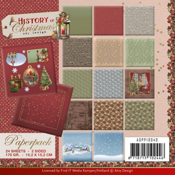 Amy Design Amy Design - History of Christmas Paper Pack