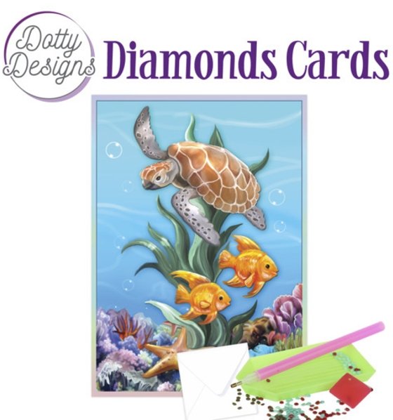 Find It Media Dotty Designs Diamond Cards - Underwater World DDDC1036