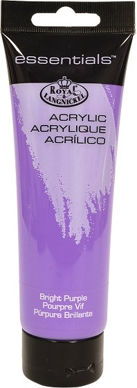 Royal & Langnickel Royal & Langnickel 120ml Acrylic Paint Tube - Bright Purple RAA149 - 4 For £14