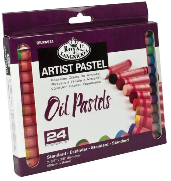Royal & Langnickel Royal & Langnickel Set Of 24 Standard Oil Art Pastels OILPA524
