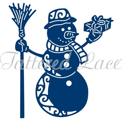 Tattered Lace Tattered Lace Festive Snowman Die Set ETL296