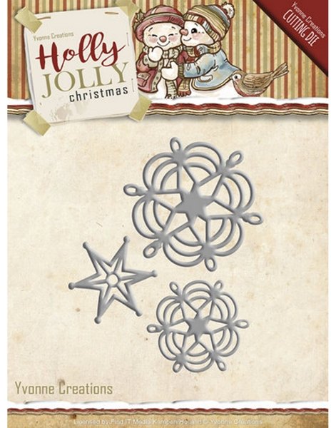 Yvonne Creations Yvonne Creations Holly Jolly Snowflake and Star