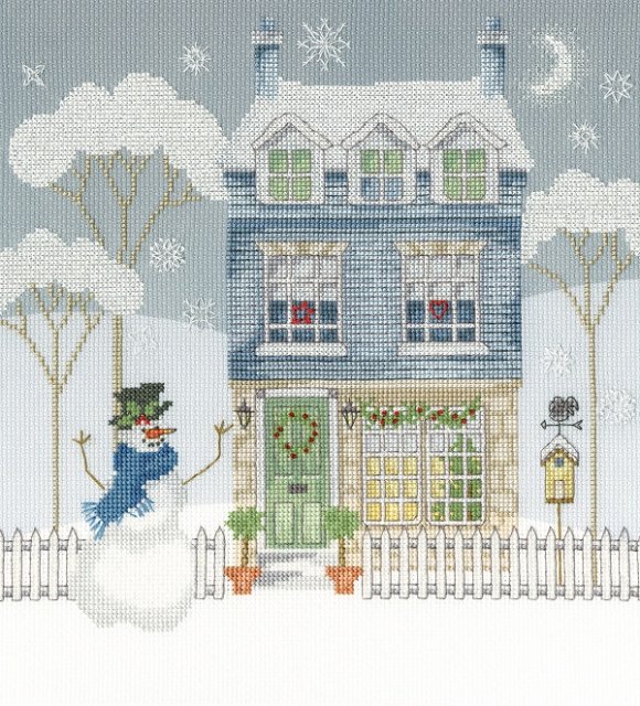 Bothy Threads Bothy Threads Home For Christmas Counted Cross Stitch Kit XKTB1