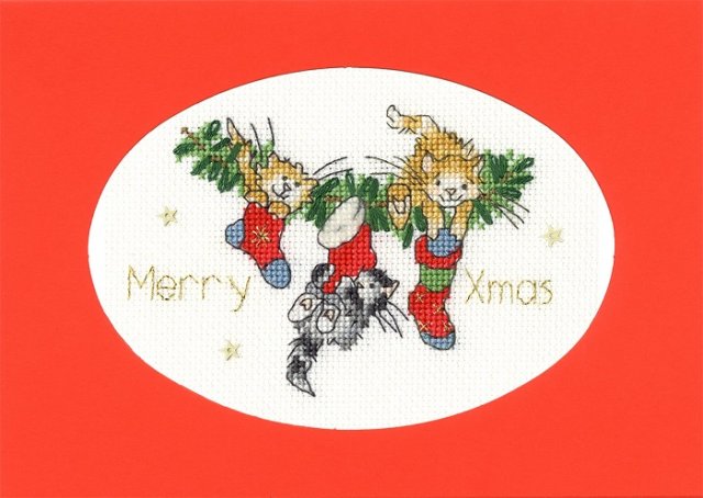 Bothy Threads Bothy Threads Stocking Fillers Christmas Card Counted Cross Stitch Kit XMAS38