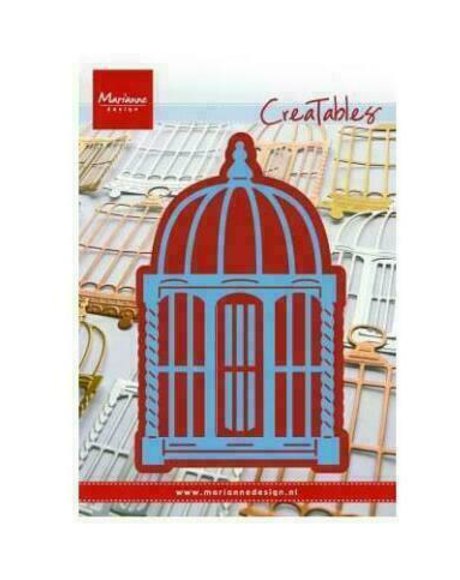 Marianne Designs Creatables Cutting Dies & Clear Stamps - Curved Birdcage LR0146