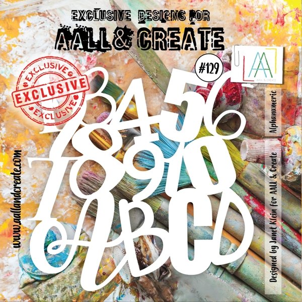 Aall & Create Aall & Create 6'x6' Stencil #129