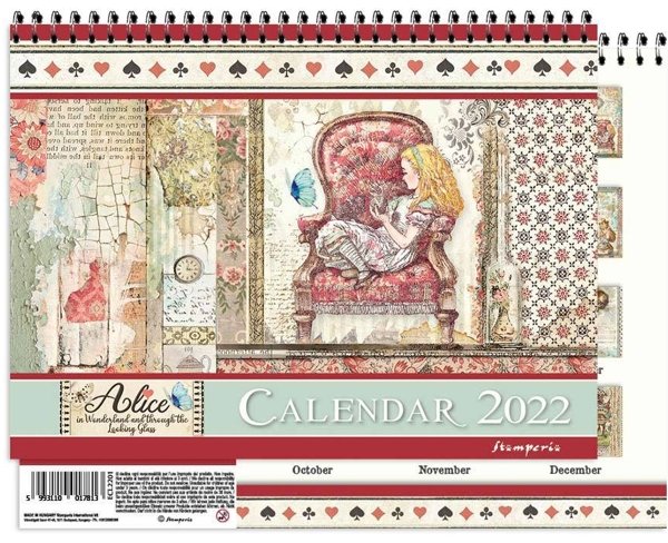 Stamperia Stamperia Alice Calendar 2022 ECL2201