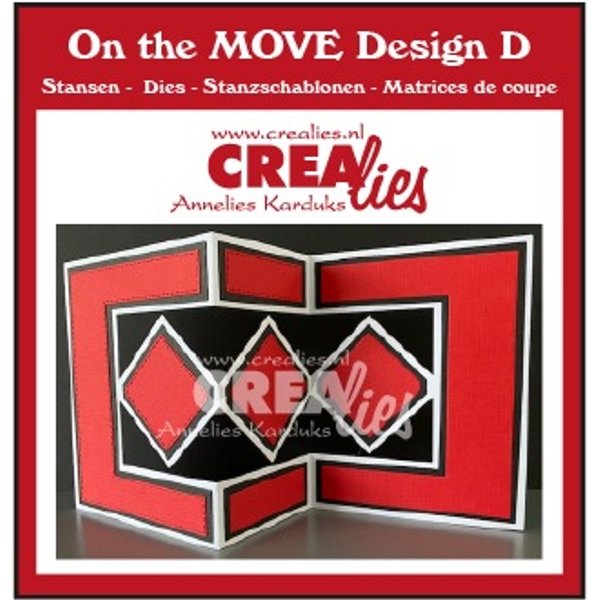 Crealies Crealies On the MOVE Dies No. 5, Design D CLMOVE05