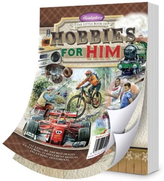 Hunkydory Hunkydory Little Book of Hobbies for Him