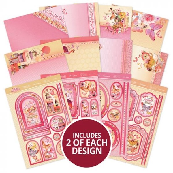 Hunkydory Hunkydory Butterfly Blush Luxury Topper Collection