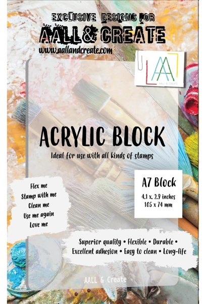 Aall & Create Aall & Create - A7 Acrylic Block