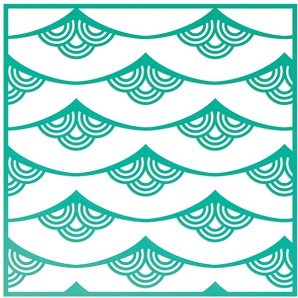 Couture Creations Couture Creations - Sea Breeze - Gentle Ocean Intricutz Cutting Dies